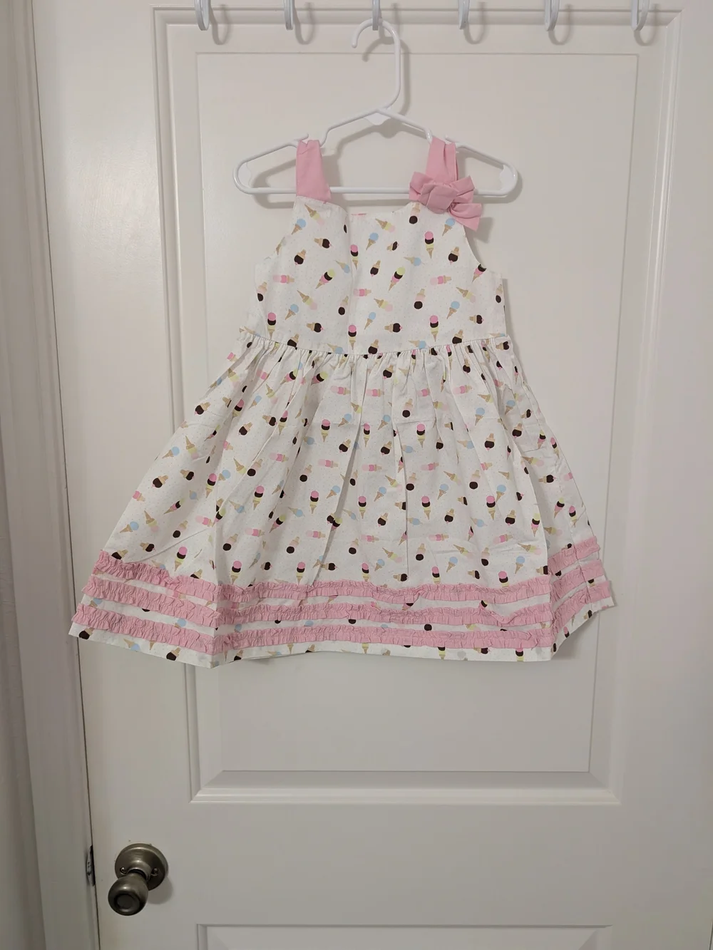 NWT Gymboree Ice Cream Social Dress 4T Ice Cream Print 2007 HTF